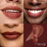 ⁦نيكس مرطب شفاه ناعم غير لامع 8 مل - Smudge Fudge⁩ - الصورة ⁦2⁩